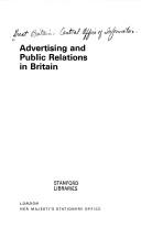 Advertising and Public Relations in Britain