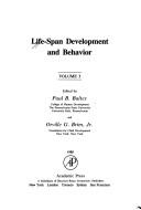Life-Span Development and Behavior (Volume 3)