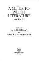 A Guide to Welsh Literature