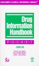 Drug Information Handbook - Pocket Edition