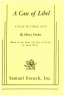 A case of libel