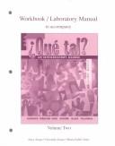 Workbook/Lab Manual (Vol. II) to accompany Que tal?