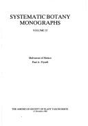Malvaceae of Mexico (Systematic Botany Monographs, Vol 25)