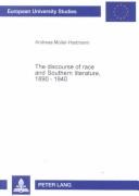 Race and Southern Literature, 1890-1940