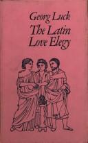 The Latin love elegy