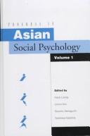 Progress in Asian Social Psychology
