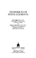 Irons Techniques of Finite Elements