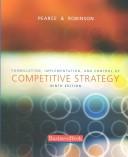 Formulation, implementation, and control of competitive strategy