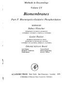 Biomembranes Pt. F