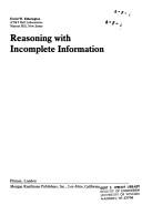 Reasoning With Incomplete Information (Research Notes in Artificial Intelligence)