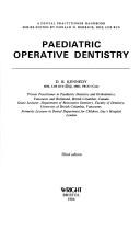 Paediatric operative dentistry