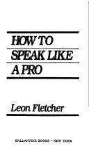 How Speak Like a Pro