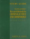 Research Methods for Criminal Justice and Criminology