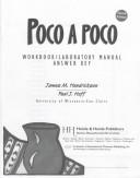 Workbook/Lab Manual Answer Key for Poco a poco, 4th