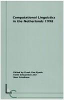 Computational Linguistics in the Netherlands 1998