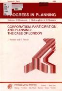 Corporatism, Participation and Planning