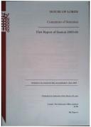 First report of session 2005-06