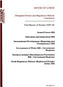 23rd report of Session 2005-06