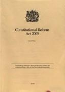 Constitutional Reform Act 2005