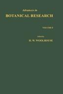 Advances in Botanical Research, Volume 8