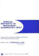 Annual reports in medicinal chemistry, 1967