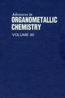 Advances in Organometallic Chemistry, Vol. 30