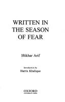 Written in the season of fear