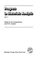 Progress in Materials Analysis
