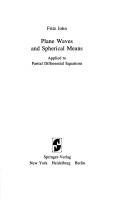 Plane Waves and Spherical Means