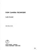 View Camera Technique