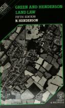 Green and Henderson land law