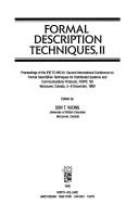 Formal description techniques II