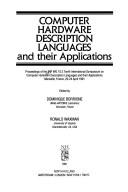 Computer Hardware Description Languages and Their Applications