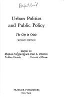 Urban politics and public policy
