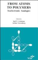 Molecular Structure and Energetics, from Atoms to Polymers Isoelectronic Analogies Vol. 11
