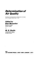 Determination of Air Quality