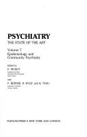 Psychiatry, the State of the Art:Vol. 7:Epidemiology and Community Psychiatry (Psychiatry, the State of the Art, Vol 7)