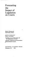 Forecasting the impact of legislation on courts