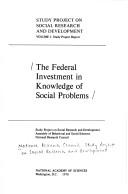 The Federal investment in knowledge of social problems
