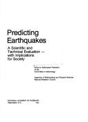 Predicting earthquakes
