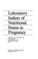 Laboratory indices of nutritional status in pregnancy