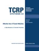 Effective use of transit websites