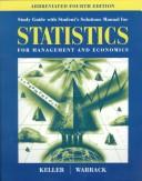 Statistics for Management and Economics