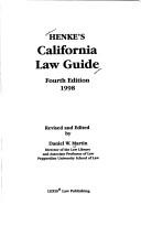 Henke's California law guide