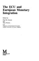 The Ecu and European Monetary Integration