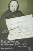 Radical Writing on Women, 1800-1850