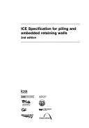 ICE specification for piling and embedded retaining walls