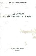 Las 'Novelle' de Ramón Gómez de la Serna (Monografías A)