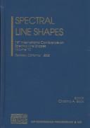 Spectral line shapes