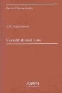 Constitutional Law 2003 Supplement